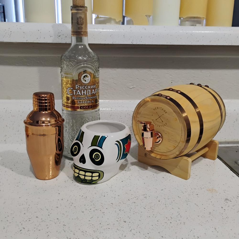 Tequila Bar Heritage Skull Mug